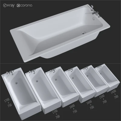 Roca Easy bathtub Article: 248178000 — Ver 1