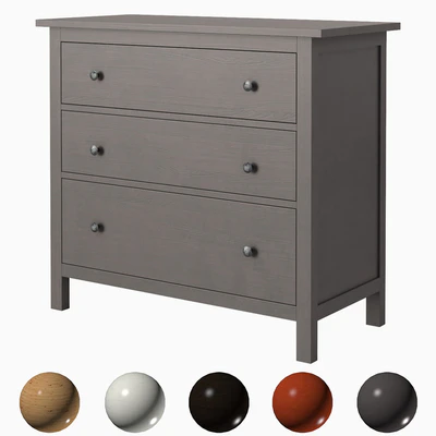 IKEA HEMNES 3-drawer chest — Ver 1