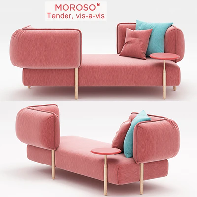 Tender daybed+bench, vis-a-vis — Вид 1