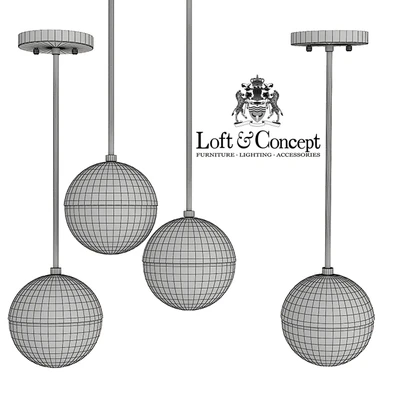 Suspension light Copper Light Pendant Orb — Ver 2