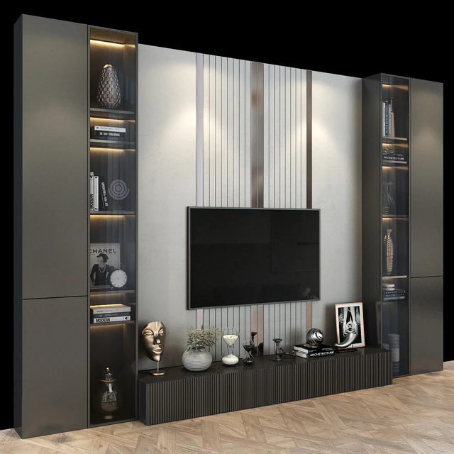 TV Wall set 0179 — Descargar