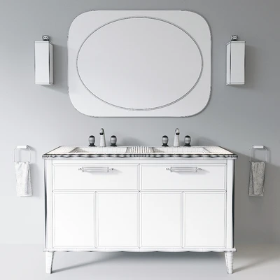 Riviere Cappuccino Emperador Dark Bathroom set by Oasis Group — Вид 2