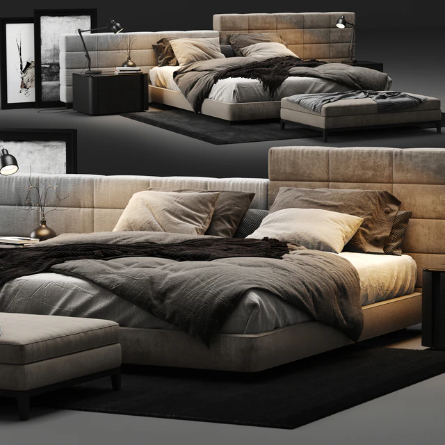 Minotti - Lawrence Bed — Descargar