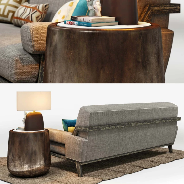 Kimberly Denman Cigar Sofa — Скачать