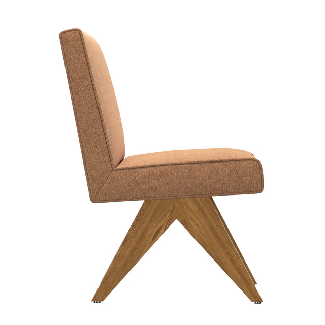 JAKOB FABRIC DINING SIDE CHAIR — Скачать