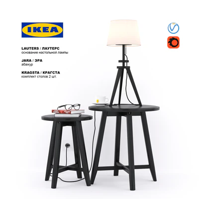 IKEA set KRAGSTA / LAUTERS — Вид 1