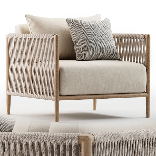 Maldives Lounge Chair Brown Jordan — Descargar
