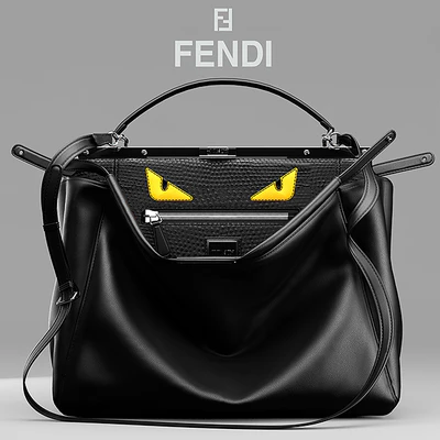 Сумка fendi bags peekaboo — Вид 1
