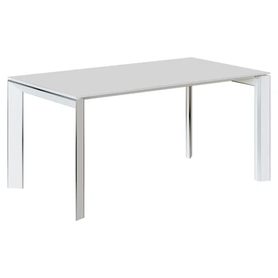 Table Atta 160 (220) x90 gray ceramic — Ver 3