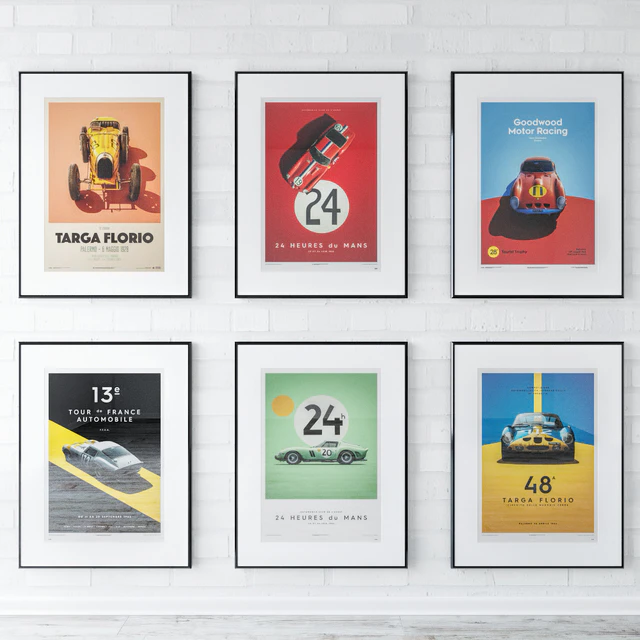 Unique & Limited Race Car Posters — Скачать
