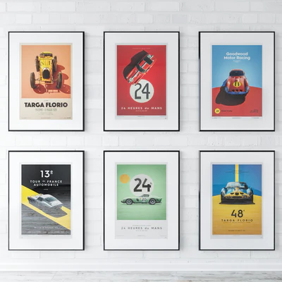 Unique & Limited Race Car Posters — Вид 1