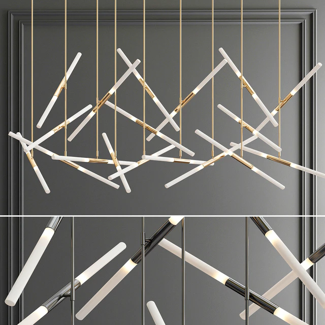 Multi LED Tube Pendant Big — Descargar