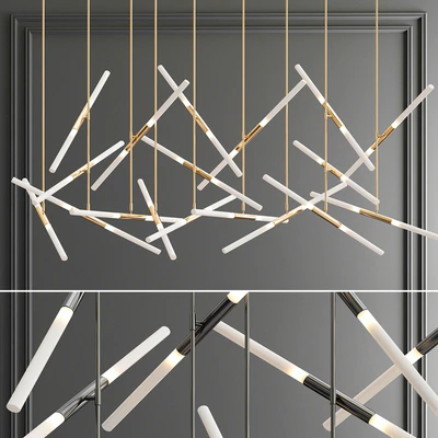 Multi LED Tube Pendant Big — Descargar