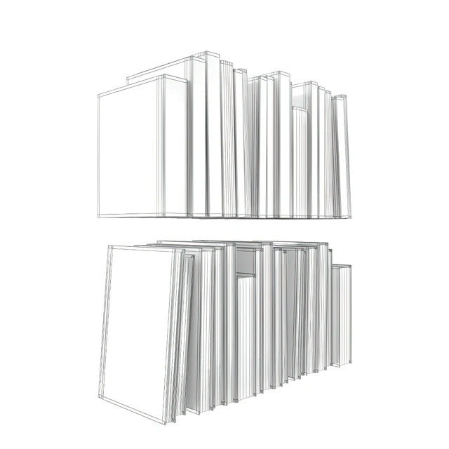 Set of books gray - 2-01 — Descargar