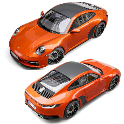 Porsche 911 Carrera 4 GTS 2022 — Вид 2