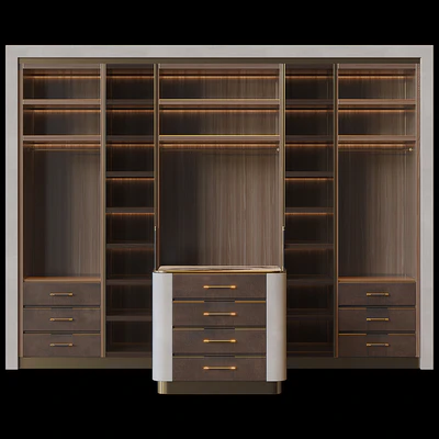 Wardrobe with island — Ver 1