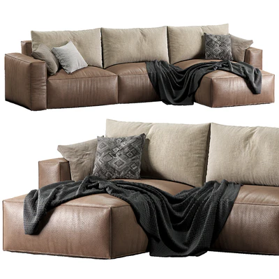 Room108 Leather sofa  Elise stretch — Вид 1