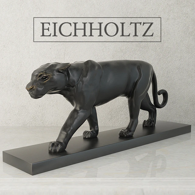 Eichholtz panther on marble — Descargar