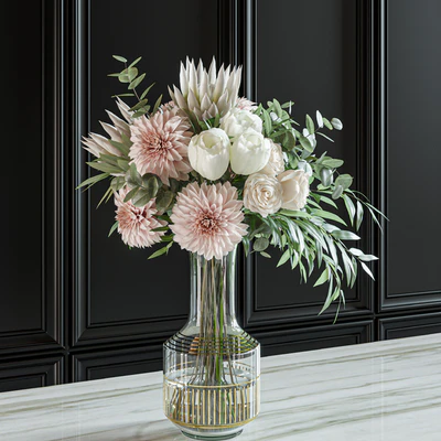 Flower Set 014 Dahlia — Вид 3