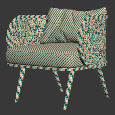 Victoria rattan chair VA30 / Ресторанное кресло из ротанга — Вид 3