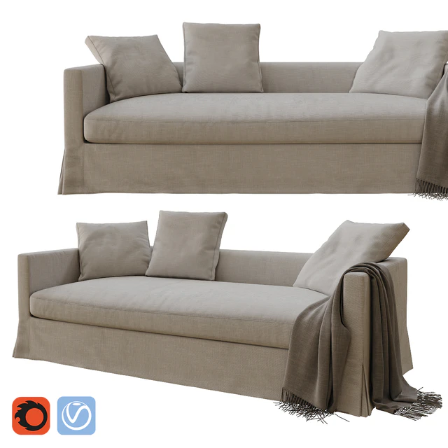 B&B Italia Maxalto Simpliciter sofa — Скачать