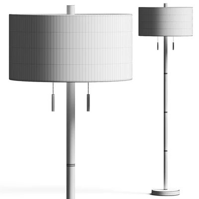 Pottery Barn Laurin Wood Floor Lamp — Ver 2