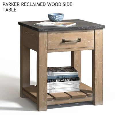 Pottery barn PARKER RECLAIMED WOOD SIDE TABLE — Вид 1