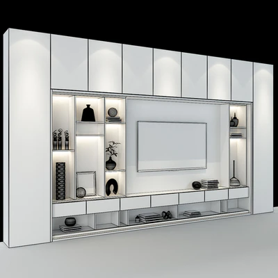 TV shelf 0242 — Вид 2