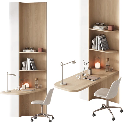 417 office furniture 21 workplace 06 minimal wood working space 01 — Ver 1