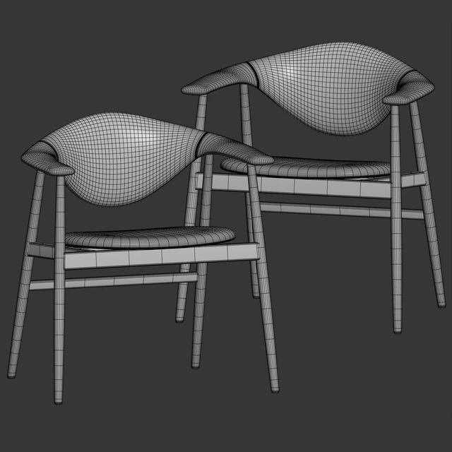 Masculo Dining Chair by Gubi — Descargar