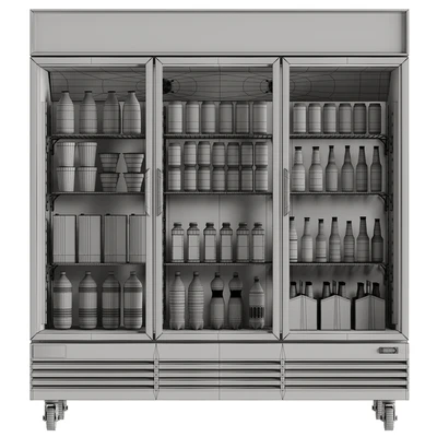 Store Refrigerator + (Bottles,Cans,Pets) — Вид 2