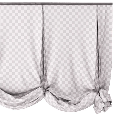 London curtains in two positions — Ver 2