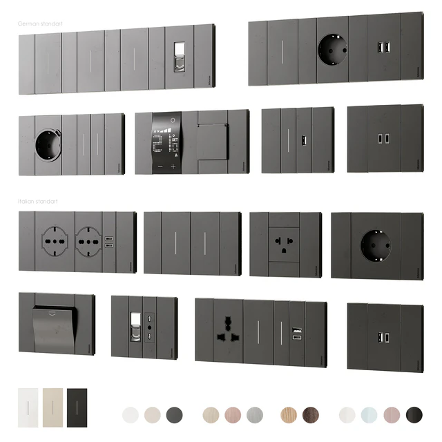 Bticino sockets and switches Living Now series — Descargar