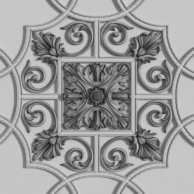 Ceiling moldings 3344 — Download