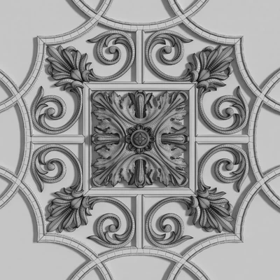 Ceiling moldings 3344 — View 2