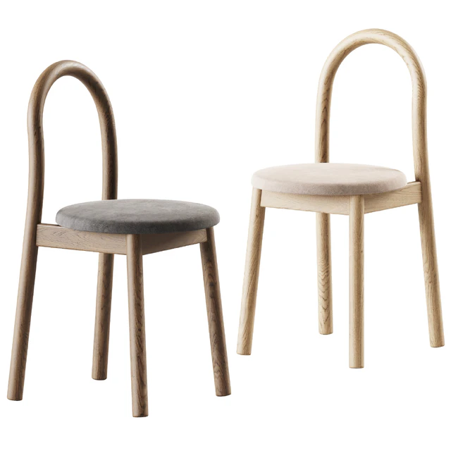 Balance Table by Calligaris and Bobby Upholstered Chair by DesignByThem — Скачать
