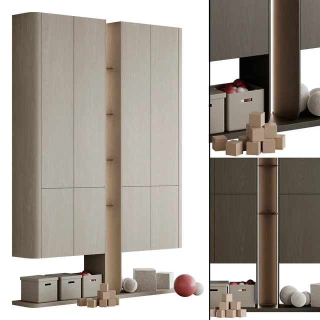 Детский шкаф 003 — Скачать