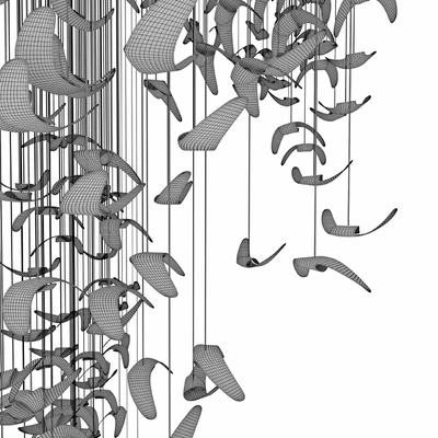 Butterfly circular Chandelier — Вид 2