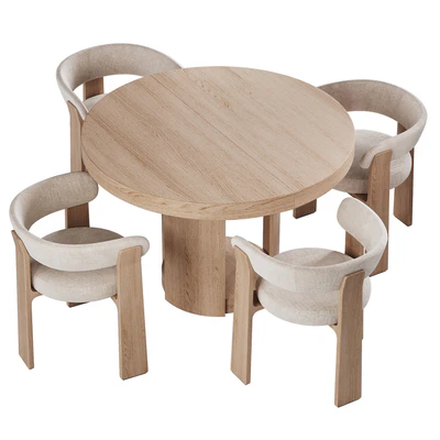 162 Dining set by Kavehome — Ver 2