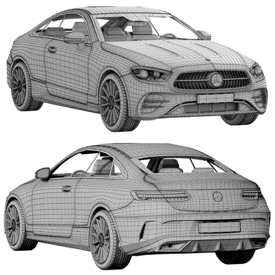 Mercedes-Benz E-Class Coupe AMG-Line 2021 — Ver 2