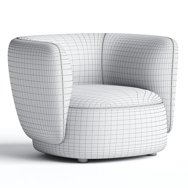 BLOSSOM | Armchair By Novamobili — Скачать
