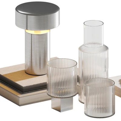 Decorative set for coffee table 53 — Ver 2