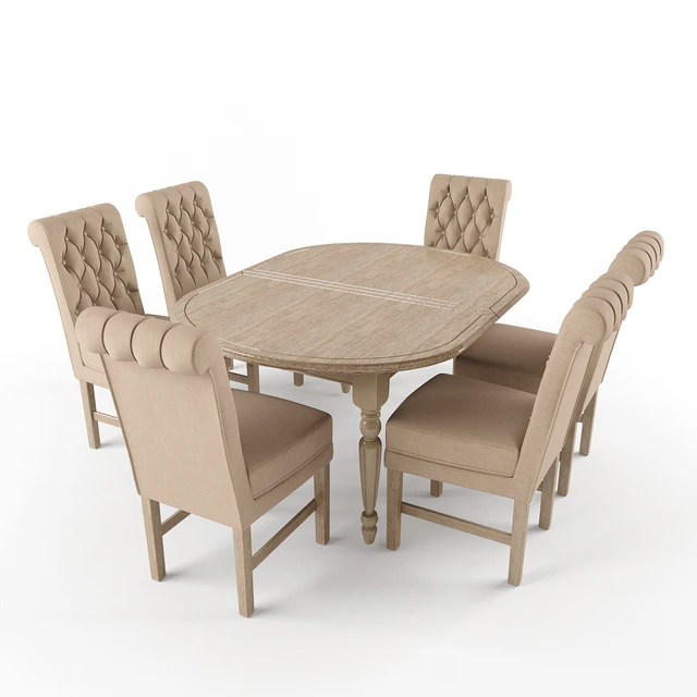 Soft Chair Arthur and Table Benedict — Descargar