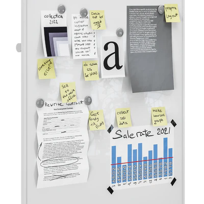 Lintex One Whiteboards with a black or white stand — Ver 4