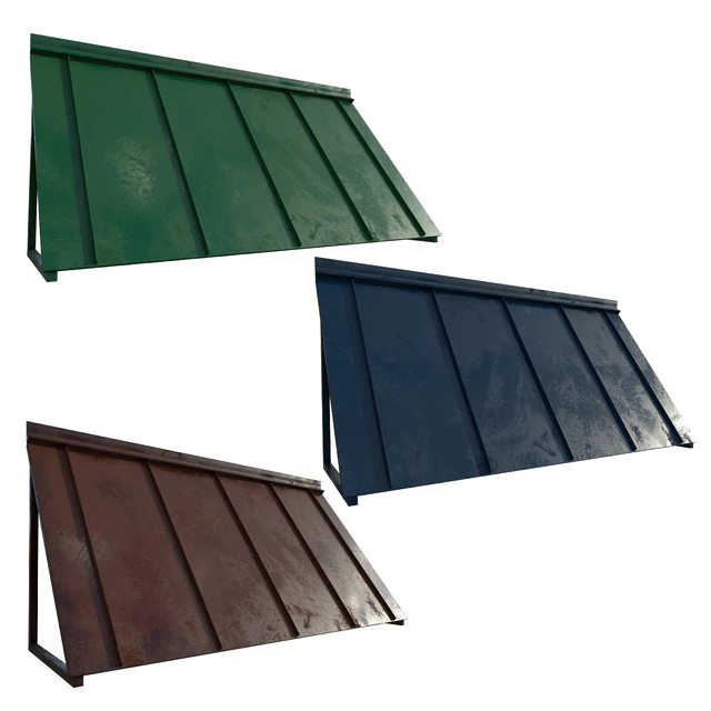 Awning set kitbash vol.10 — Descargar