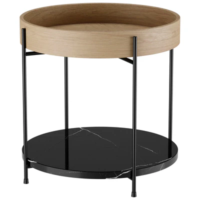 Black and beige coffee table — Ver 1