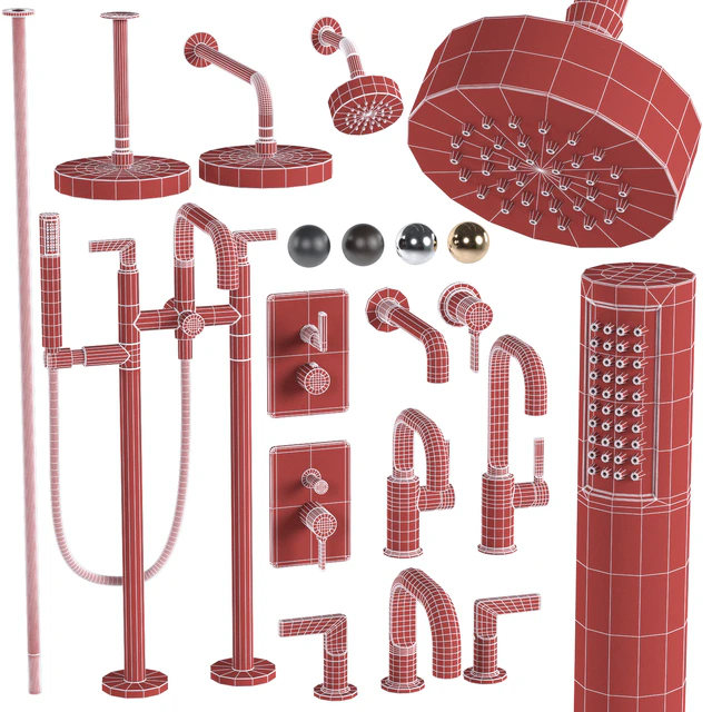 Gessi Inciso faucet 1 faucet set — Descargar