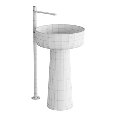 Antonio Lupi Design Album Freestanding Washbasin Set 1 — Ver 2
