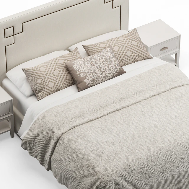 Everly Quinn Kerley Fabric Upholstered Bed — Скачать