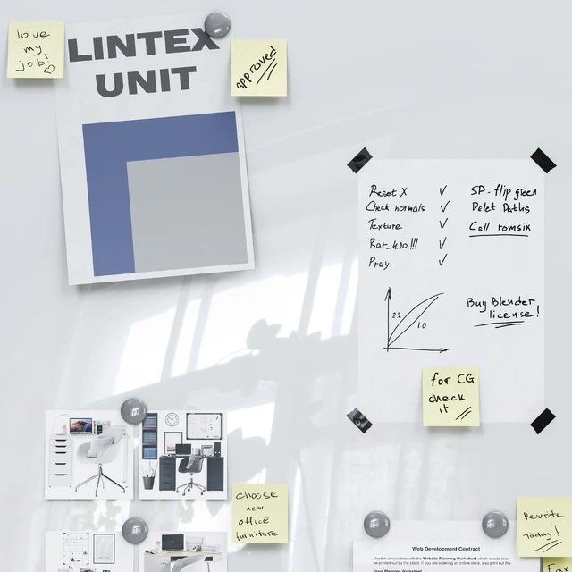 Lintex Unit Writable and sound-absorbing wall sections — Descargar